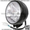 Front Headlight head Lamp Assembly for Massimo MB200 Hensim TrailMaster Baja Heat WarriorMB165 MB200  BT200X CT200U-EX 196cc 6.5HP Mini Bike Motorsports 12 Volt 35 Watt 3 Wire Black