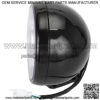 Front Headlight head Lamp Assembly for Massimo MB200 Hensim TrailMaster Baja Heat WarriorMB165 MB200  BT200X CT200U-EX 196cc 6.5HP Mini Bike Motorsports 12 Volt 35 Watt 3 Wire Black - Image 2