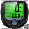 Bicycle Speedometer and Odometer Wireless Waterproof Cycle Bike Computer with LCD Display & Multi-Functions by YS
