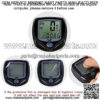 Bicycle Speedometer and Odometer Wireless Waterproof Cycle Bike Computer with LCD Display & Multi-Functions by YS - Image 2
