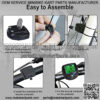 Bicycle Speedometer and Odometer Wireless Waterproof Cycle Bike Computer with LCD Display & Multi-Functions by YS - Image 5