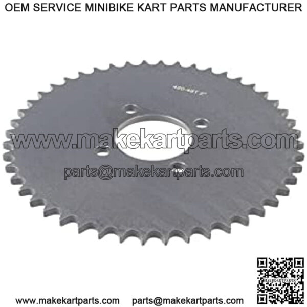 #40/41/420 Chain 48 Tooth Sprocket for Go-Karts & Mini Bikes