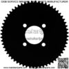 Go Kart Sprocket,60 Tooth #35 Rear Chain Sprocket Steel for Compatible with Go Carts and Mini Bikes Predator 79cc 212cc 420cc Trike ATV Quad