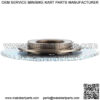 78mm OD 4-Hole Toothless Flywheel + T8F 44T 54mm Chain Sprocket for 43cc 49cc Mini Pocket Gas Scooter ATV - Image 4