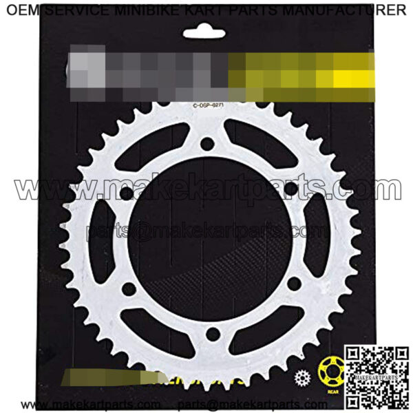 520 Pitch 46 Tooth Rear Drive Sprocket for Yamaha FZ6R FZ1 Diversion XJ6 Honda NX650
