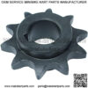Sprocket 10 Tooth C Type is Used with Size #40, 41, and 420 Chain Found on Many go-Kart and Mini Bikes,5/8 Bore,3/16"Keyway - Image 3