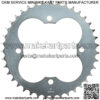 2-346539 39-Teeth 520 Chain Size Rear Steel Sprocket