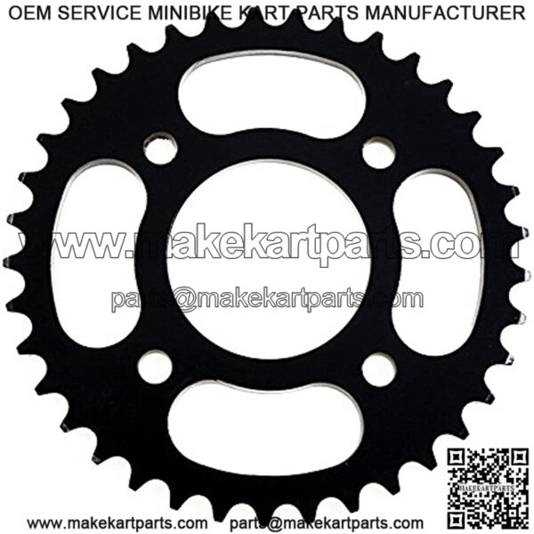 420 58mm 37 Tooth Rear Chain Sprocket for Chinese Pit Dirt Bike 110cc 125cc 150cc