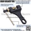 Chain Breaker Tool for Motorcycle ATV Quad Go Kart Dirt Pit Bike Scooter Bicycle Tractor Chain Break # 420, 428, 520, 525, 528, 530 - Image 2