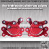 front Rear Disc Brake Caliper with Brake Pads Compatible with Motovox MBX10 MBX11 Mini Dirt Bike MM-B80-BR 80CC 2.5HP Moto Classic Mini Bike 47cc 49cc Pocket Bike Stand Up Goped Scooter - Image 3