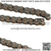 New #35 Roller Chain 5 Feet with 2 Master and 1 Offset Links Fit for Go Kart and Mini Bike - Image 5