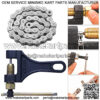 420 Jackshaft Chain 42Link+ Chain Breaker, fit for  BT200X CT200U Trail 200 CT200U-EX Baja TrailMaster Warrior Heat MASSIMO MB165 MB200 196cc 6.5hp Powersports Mini Bike Part - Image 4