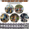 420 Jackshaft Chain 42Link+ Chain Breaker, fit for  BT200X CT200U Trail 200 CT200U-EX Baja TrailMaster Warrior Heat MASSIMO MB165 MB200 196cc 6.5hp Powersports Mini Bike Part - Image 5