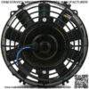 13 ROW ENGINE TRANS-MISSION OIL COOLER ELECTRIC FAN 6AN IN-LINE 180'F SWITCH KIT - Image 2