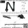 2 Passenger Golf Cart Retractable 42" Seat Belts with Belt Bracket Kit for Yamaha Club Car DS Precedent EZGO TXT RXV - Image 2