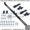 42" Universal Retractable 2 Passenger Retractable Golf Cart Seat Belts Kit Fits Yamaha Club Car DS Precedent EZGO TXT RXV