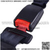 4 PCS Seat Belt Bracket Golf Cart Seat Belt Bracket Set Retractable - Image 4