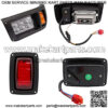 Club Car LED Light Kit 12 Volt Headlight and Tail Light Assembly for 1993-Up Club Car DS Golf Cart OEM 101988001 101988002 - Image 5