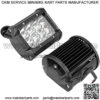 LED Work Light, 1 Pair 10V-48V 4inch 4-Row 36W Universal Working Light Bar Driving Lamp for Trucks Forklifts Off Road Vehicles Engineering Vehicles Cars Ships Motorcycles - Image 4