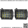LED Work Light, 1 Pair 10V-48V 4inch 4-Row 36W Universal Working Light Bar Driving Lamp for Trucks Forklifts Off Road Vehicles Engineering Vehicles Cars Ships Motorcycles - Image 5