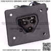 Golf Cart 48V Battery Charger Receptacle or Plug for EZGO RXV & TXT 2008-up Electric, EZGO 2Five 2010-up Delta-Q Charging Receptacle OEM# 602529 - Image 3