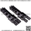 48 Volt MAC DC Charger Handle Plug and Receptacle Kit for Yamaha G19 & G22 Electric Golf Cart, OEM# JR1-H235A-00 JR1-H6181-02-00 - Image 3