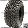 P334 Golf Cart Tire- 22 x 11-10 -All Terrain Golf Cart Tires, Four-Ply Rated Quad Tire, Utility Terrain Vehicle Tire with 15.5 Millimeters Tread Depth, General Purpose Golf Tire, 22 x 11-10