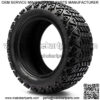 23 x 10-14 DOT All-Terrain Tire for Golf Carts & ATV's (4 Ply Rating) -- 1, set of 2 or 4 (23 x 10-14, Set of 4 Tires) - Image 2
