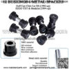 Rear Leaf Spring Bushing Set fit for Golf Cart Club Car DS (1992-up) EZGO TXT & Medalist (1994-up) Replacement Part 70289-G02 70291-G01 1012303 1015583 - Image 2