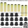 Front Lower Spring + Front Upper A Arm Suspension for Club Car DS Bushing Kits