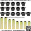Front Lower Spring + Front Upper A Arm Suspension for Club Car DS Bushing Kits - Image 2
