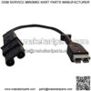 Diversified Power International SB-50 to Yamaha G19/G22 Style Golf Cart Charger Adapter 48 V - Anderson SB50 Plug