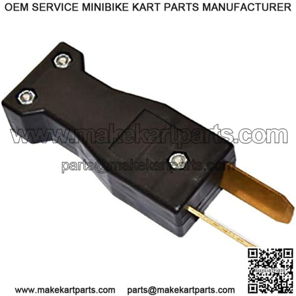 Golf Cart Accessories Plug 2 Prong Charger Plug DC Crowfoot Charger Handle Plug for 36 or 48 Volt EZGO Club Car Golf Carts - Image 4
