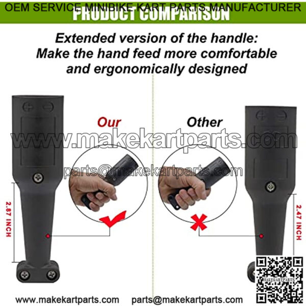 Golf Carts 48V Charger Cord Plug for Club Car DS and Precedent 1995-Up #101828901#1018289-01 - Image 2