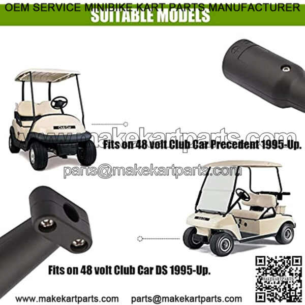Golf Carts 48V Charger Cord Plug for Club Car DS and Precedent 1995-Up #101828901#1018289-01 - Image 3