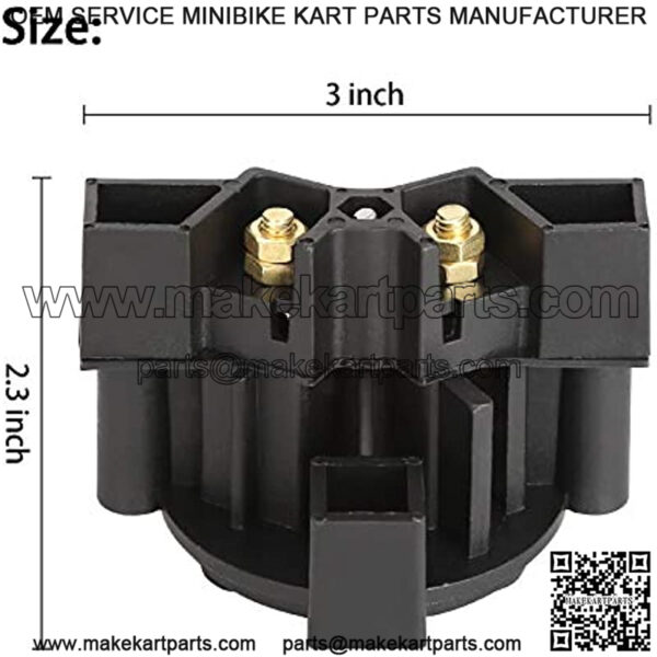 Golf Cart 2 Prong DC Charger Plug Receptacle for 36 Volt Club Car,EZGO, Yamaha G14/G16 Electric Models,OEM# 18548G1,JN4-H6181-00,8428 - Image 2
