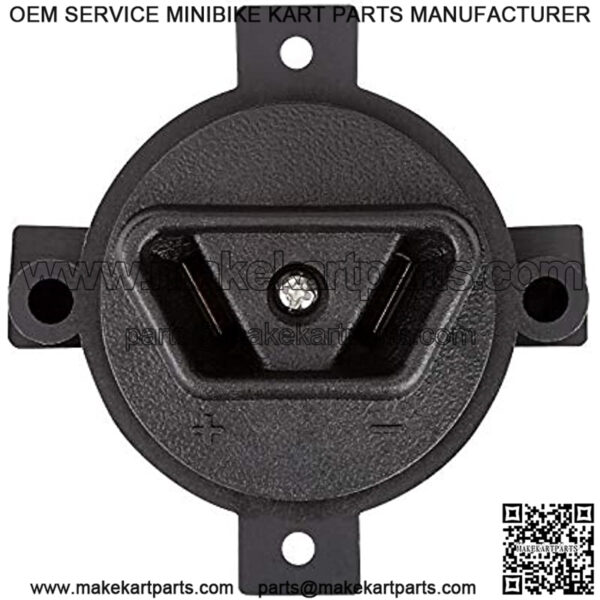 Golf Cart 2 Prong DC Charger Plug Receptacle for 36 Volt Club Car,EZGO, Yamaha G14/G16 Electric Models,OEM# 18548G1,JN4-H6181-00,8428 - Image 3