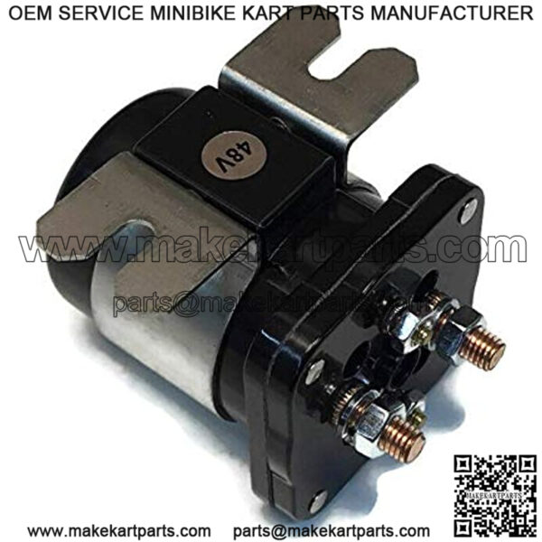 48 Volt Solenoid replaces OEM Club Car 1018836-01 for 1995-1999 DS Golf Cart - Image 3