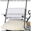 Mr. Golf Cart EZGO TXT 1995-2013 Clear Fold Down Impact Resistant Windshield for EZGO TXT Golf Carts - Image 2