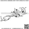 Golf Cart Motor Brush Holder Brush Plate with Springs for 58 or 59 JBS/GE Moter Parts - 1994-up 1017949 - Image 2