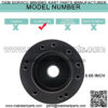 Golf Cart Steering Wheel Adapter for Club Car DS Models-Black - Image 2
