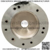 EZGO Golf Cart Steering Wheel Adaptor - Chrome - Image 3