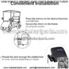 2pcs Universal Golf Cart Rear View Folding Side Mirror with LED Indicators Compatible with EZGO Club Car Yamaha - Image 3