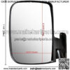 2pcs Universal Golf Cart Rear View Folding Side Mirror with LED Indicators Compatible with EZGO Club Car Yamaha - Image 4