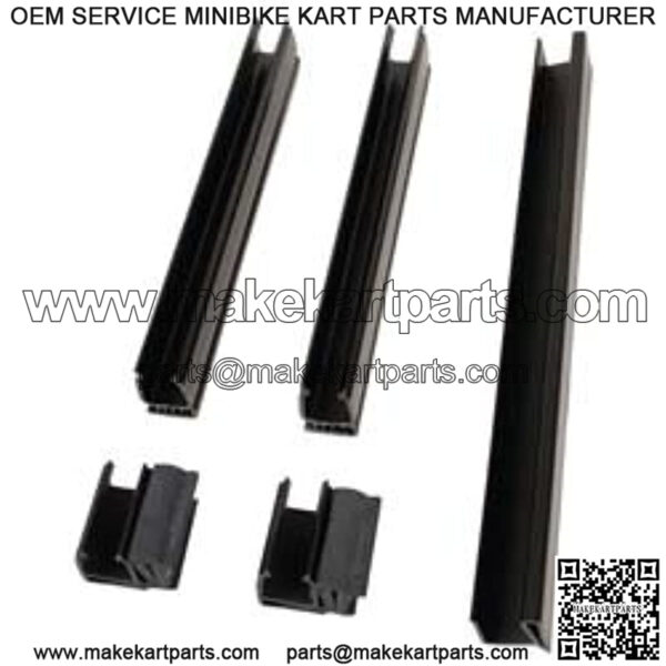 Revenge Golf Cart Parts & Accessories Replacement Hardware Kit for Club Car DS Windshields 2000 & Up