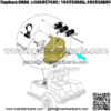 Golf Cart 48V Heavy Duty Forward & Reverse Switch Assembly for 1996-up Club Car DS Models OEM# 101753005 - Image 2