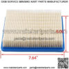 1015426 Air Filter 1016467 Oil Filter Fuel Pump Golf Cart Tune Up Kit for Club Car DS 1992-up Gas Carts with FE290 FE350 Engines - Image 2