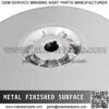 Bestauto Rear Driven Clutch Kit for Yamaha Gas Golf Cart G2-G22 1985+ Secondary Clutch Driven Kit with Belt JN6-G6201-03 JN6-G6201-04, Silver - Image 3
