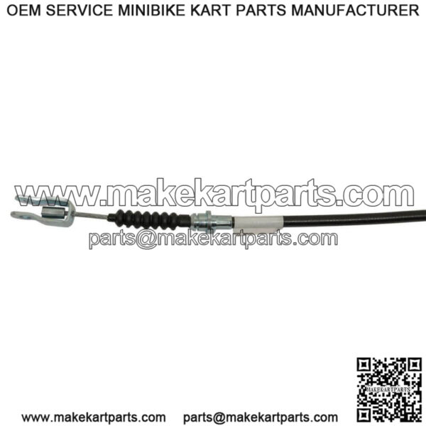 Club Car DS Golf Cart Gas and Electric Brake Cable - Fits 1981-1999 - Image 2