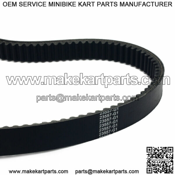 Clutch Drive Belt for EZGO Golf Cart Gas 2 cycle 1988 Replacement 23557-G1 New - Image 2